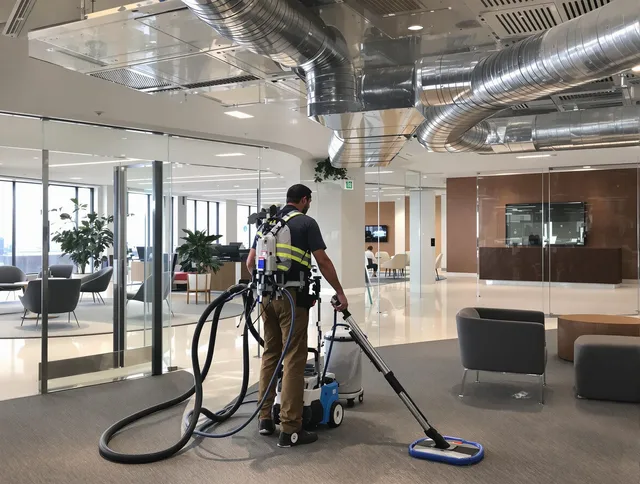 Commercial duct cleaning service by Bellingham Air Duct Cleaning in Bellingham