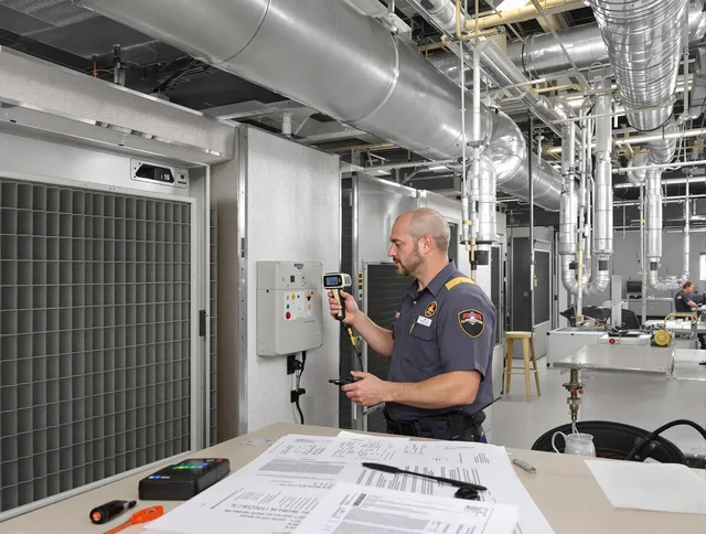 Professional filter system inspection by Bellingham Air Duct Cleaning in Bellingham