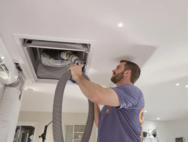 Precision indoor duct cleaning by Bellingham Air Duct Cleaning in Bellingham